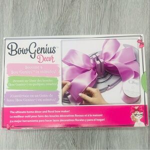 New Offray Bow Genius Bow Maker Tool Bowmaker Crafts Floral Home Decor Sealed